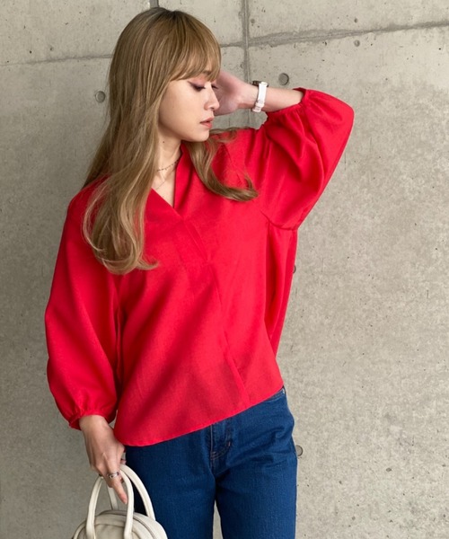 deux amour(ドゥーザムール)の「ビタミンカラートップス(その他トップス・レディース・レッド/ブルー/グリーン・MEDIUM)」の10枚目の写真