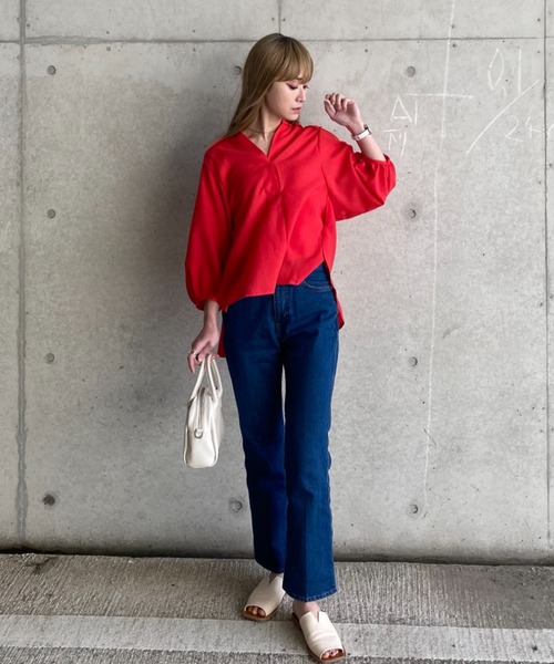 deux amour(ドゥーザムール)の「ビタミンカラートップス(その他トップス・レディース・レッド/ブルー/グリーン・MEDIUM)」の11枚目の写真