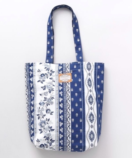 欧州航路（オウシュウコウロ）の「【欧州航路】プロバンスファブトート（トートバッグ・レディース・パープル/ブルー/ホワイト×レッド/ホワイト×グリーン/ホワイト×ネイビー・FREE）」の13枚目の写真