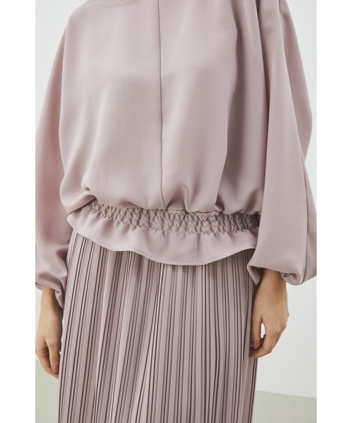 LILIDIA(リリディア)の「ドルマンギャザーTOP(シャツ/ブラウス・レディース・ライトピンク/ライトベージュ・SMALL/MEDIUM)」の13枚目の写真