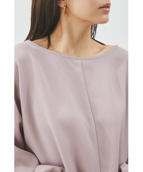LILIDIA(リリディア)の「ドルマンギャザーTOP(シャツ/ブラウス・レディース・ライトピンク/ライトベージュ・SMALL/MEDIUM)」の11枚目の写真