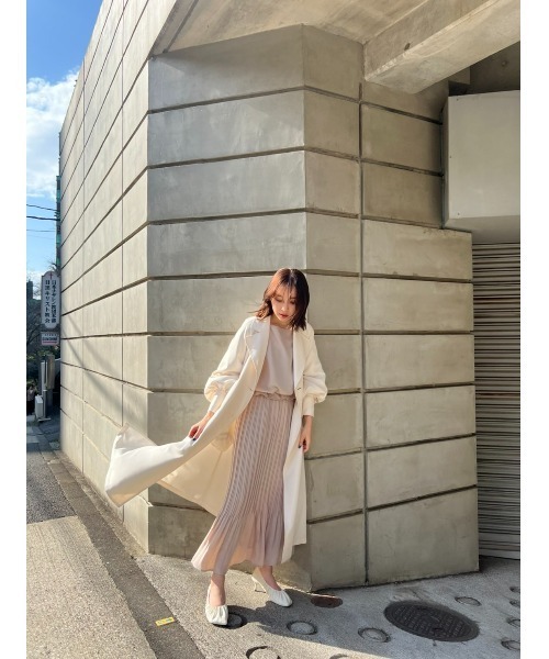 LILIDIA(リリディア)の「ドルマンギャザーTOP(シャツ/ブラウス・レディース・ライトピンク/ライトベージュ・SMALL/MEDIUM)」の16枚目の写真