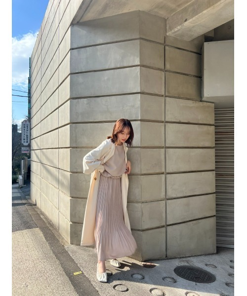 LILIDIA(リリディア)の「ドルマンギャザーTOP(シャツ/ブラウス・レディース・ライトピンク/ライトベージュ・SMALL/MEDIUM)」の15枚目の写真