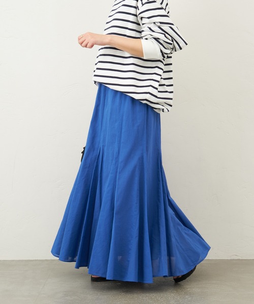 JOURNAL STANDARD（ジャーナルスタンダード）の「ボイルスカート（スカート・レディース・ブラウン/ブルー/ブラック・38/36）」の3枚目の写真