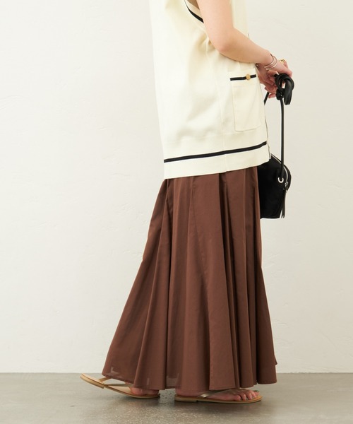 JOURNAL STANDARD（ジャーナルスタンダード）の「ボイルスカート（スカート・レディース・ブラウン/ブルー/ブラック・38/36）」の12枚目の写真