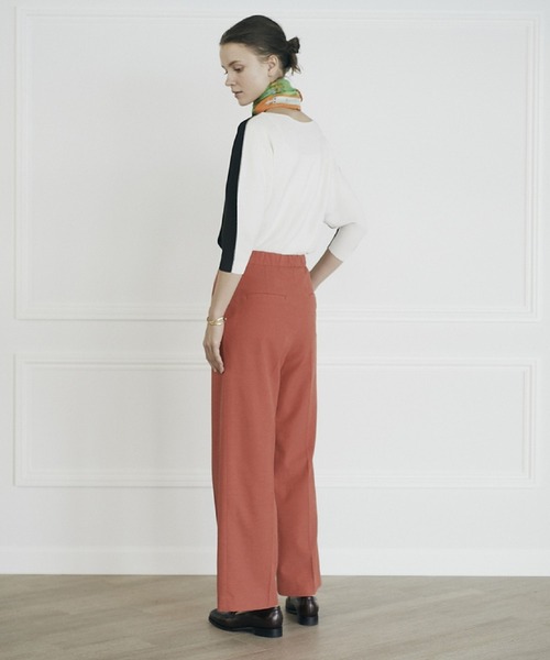 INED(イネド)の「ホールガーメント(R)カラーブロックニット《Cuoo》(ニット/セーター・レディース・サンドグレー/ブラウン/ネイビー・9号)」の17枚目の写真