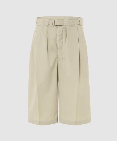 LEMAIRE(ルメール)の「OVERSIZED PLEATED SHORTS(その他パンツ・メンズ・ベージュ/グレー系その他・46/48)」の2枚目の写真