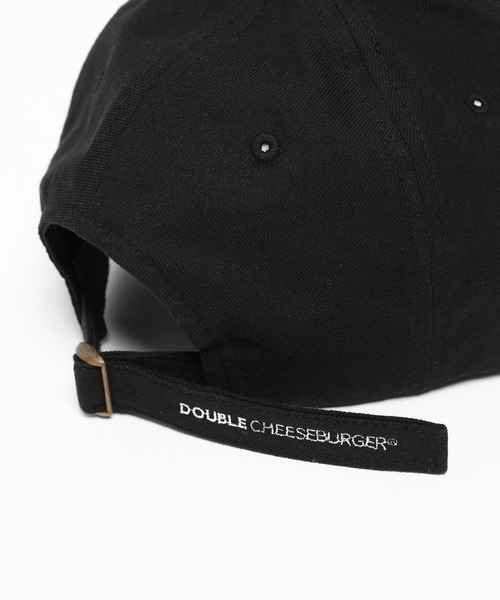 DOUBLE CHEESEBURGER（ダブルチーズバーガー）の「Cap ‐Circle Logo‐（キャップ・メンズ・ブラック・FREE）」の7枚目の写真