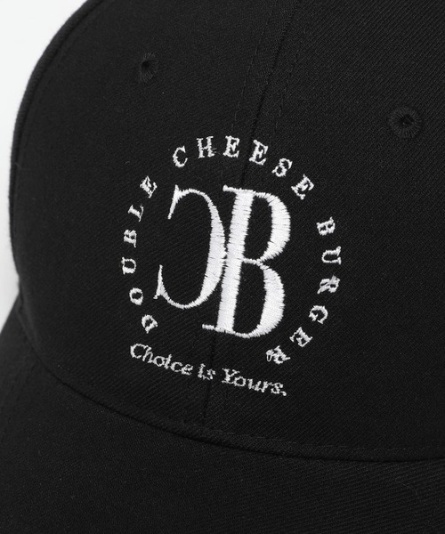 DOUBLE CHEESEBURGER（ダブルチーズバーガー）の「Cap ‐Circle Logo‐（キャップ・メンズ・ブラック・FREE）」の6枚目の写真