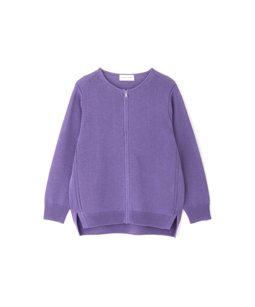 human woman（ヒューマンウーマン）の「◆ミドルゲージギマカーディガン（カーディガン/ボレロ・レディース・グレー/グレー系その他/グリーン/オレンジ・MEDIUM/LARGE）」の14枚目の写真