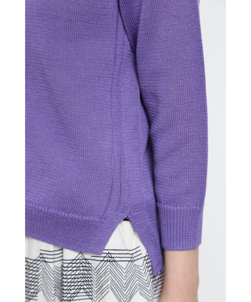 human woman（ヒューマンウーマン）の「◆ミドルゲージギマカーディガン（カーディガン/ボレロ・レディース・グレー/グレー系その他/グリーン/オレンジ・MEDIUM/LARGE）」の20枚目の写真