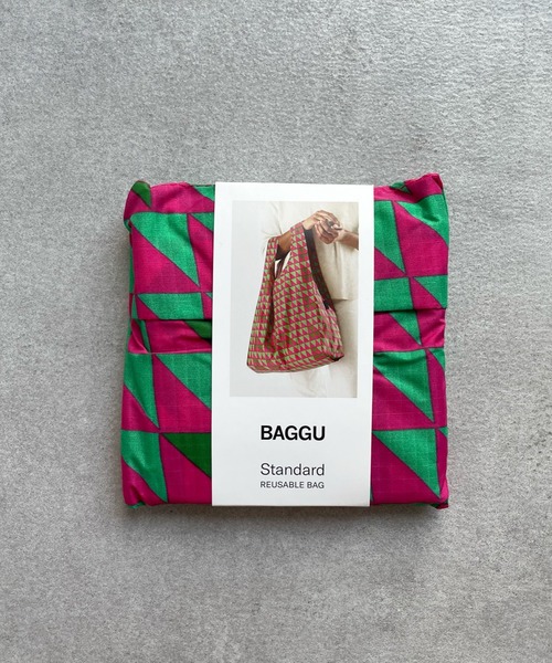 DouDou(ドゥドゥ)の「【BAGGU/バグゥ】2022SS STANDARD BAGGU(エコバッグ/サブバッグ・レディース・グリーン/サックスブルー/バイオレット/ローズ/レッド・FREE)」の13枚目の写真