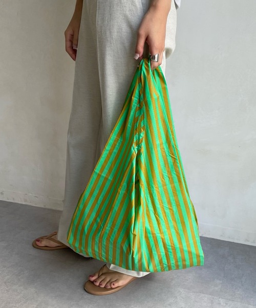 DouDou(ドゥドゥ)の「【BAGGU/バグゥ】2022SS STANDARD BAGGU(エコバッグ/サブバッグ・レディース・グリーン/サックスブルー/バイオレット/ローズ/レッド・FREE)」の20枚目の写真