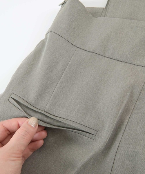 UR'S（ユアーズ）の「ハイウエストサロペット（その他パンツ・レディース・ブラック/ネイビー/グレー・S/M/L）」の18枚目の写真