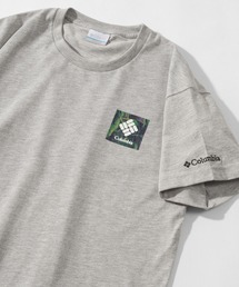 【Columbia/コロンビア】ワンポイント グラフィックプリント 半袖Tシャツ/ 【吸湿速乾】【UVカット】