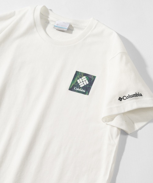 Columbia(コロンビア)の「【Columbia/コロンビア】ワンポイント グラフィックプリント 半袖Tシャツ/ 【吸湿速乾】【UVカット】(Tシャツ/カットソー・メンズ・ホワイト/ブラック/グレー・M/L/XL)」の2枚目の写真