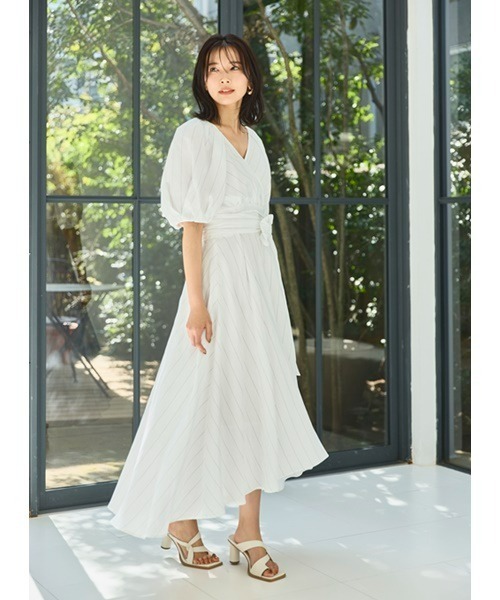 FRAY I.D（フレイアイディー）の「スクエアトゥクロストングサンダル（サンダル・レディース・ブラック/ホワイト/ベージュ・36/38/37）」の21枚目の写真