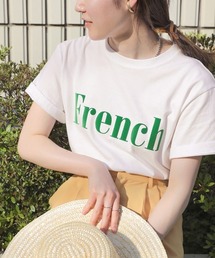 FrenchフロッキーロゴTee