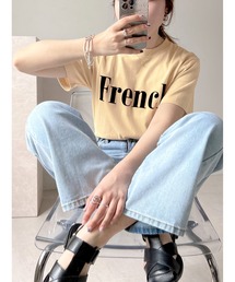 FrenchフロッキーロゴTee