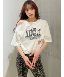 GYDA | ESCAPISM CUTデザインTシャツ(Tシャツ/カットソー)