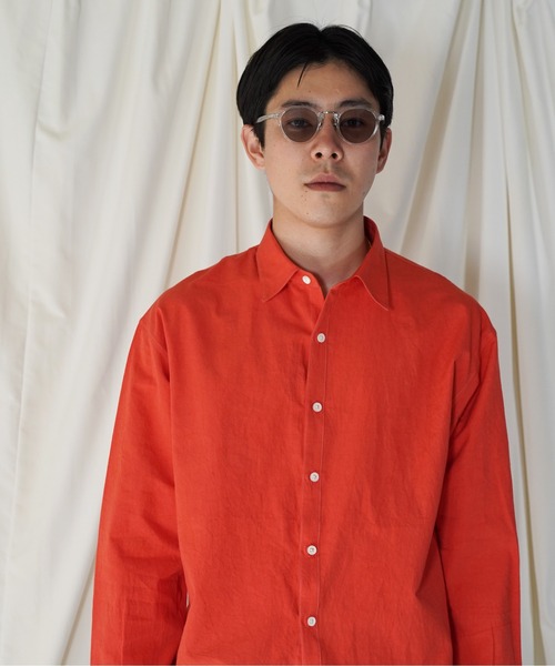 ETHOS(エトス)の「ETHOS N.D SHIRTS(シャツ/ブラウス・メンズ・オレンジ/グリーン・1)」の9枚目の写真