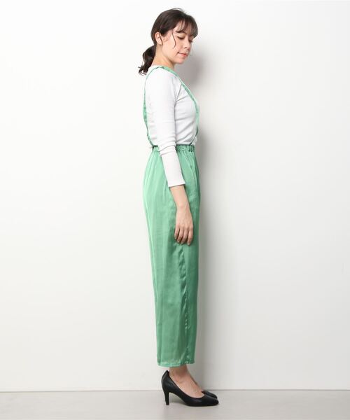 MIDWEST（ミッドウエスト）の「603オーバーオールパンツ（その他パンツ・レディース・グリーン・MEDIUM）」の2枚目の写真