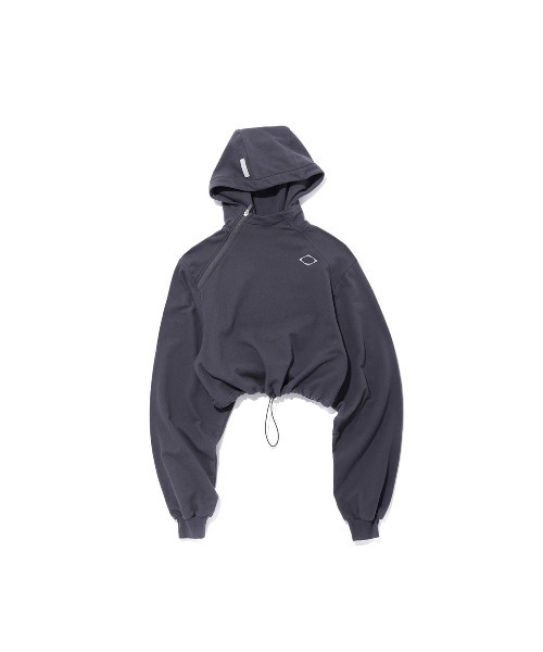 MSCHF(ミスチーフ)の「CROPPED SIDE ZIP HOODIE(ブルゾン・レディース・チャコールグレー・S/M)」の7枚目の写真