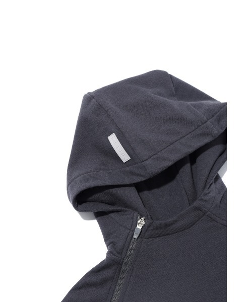 MSCHF(ミスチーフ)の「CROPPED SIDE ZIP HOODIE(ブルゾン・レディース・チャコールグレー・S/M)」の4枚目の写真
