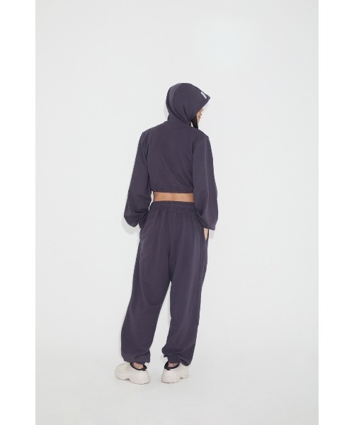 MSCHF(ミスチーフ)の「CROPPED SIDE ZIP HOODIE(ブルゾン・レディース・チャコールグレー・S/M)」の10枚目の写真