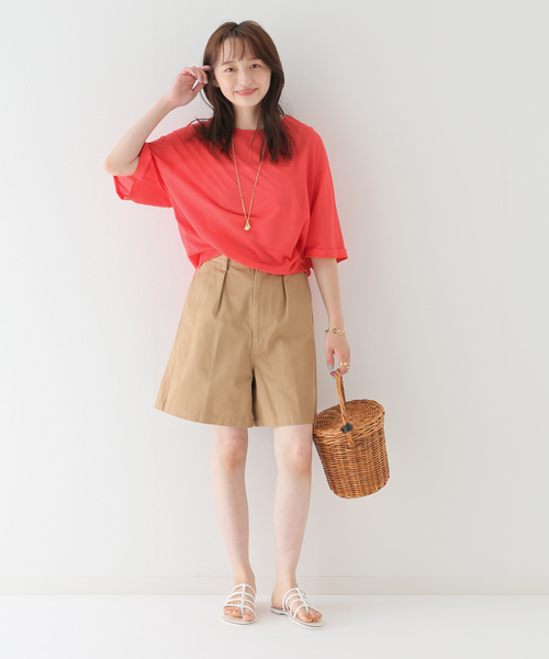 SLOBE IENA OUD ウード シアーＴシャツ カットソー 半袖 イエナ セール】【OUD/ウード】 シアーTシャツ（Tシャツ/カットソー