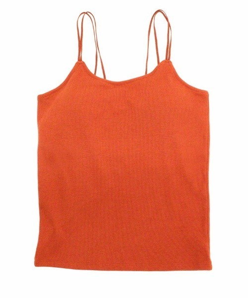 DONOBAN（ドノバン）の「カップ付きキャミ（キャミソール・レディース・ホワイト系その他/ブラック/オレンジ/モカ/ライム/ブルー系その他・FREE）」の15枚目の写真