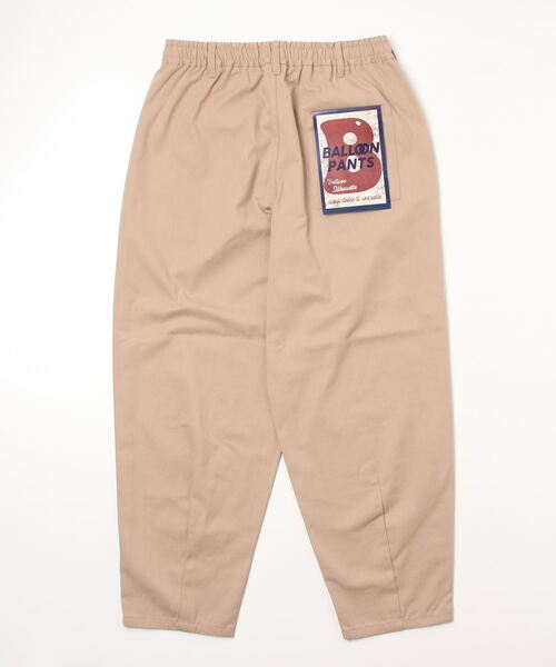 SITRY（シトリー）の「T/C wide balloon pants/タック ワイド バルーンパンツ/カラーパンツ（スラックス・メンズ・アイボリー/グレー系その他/ブラック/ブラック系その他/ベージュ/ベージュ系その他/グリーン・M/L/XL）」の8枚目の写真