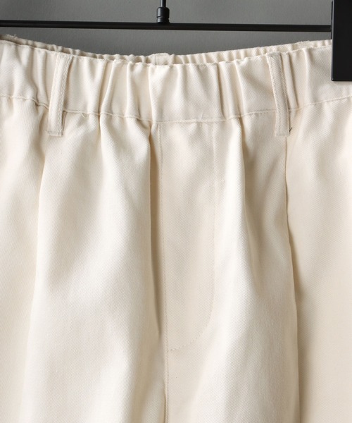 SITRY（シトリー）の「T/C wide balloon pants/タック ワイド バルーンパンツ/カラーパンツ（スラックス・メンズ・アイボリー/グレー系その他/ブラック/ブラック系その他/ベージュ/ベージュ系その他/グリーン・M/L/XL）」の10枚目の写真