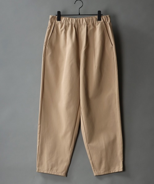 SITRY（シトリー）の「T/C wide balloon pants/タック ワイド バルーンパンツ/カラーパンツ（スラックス・メンズ・アイボリー/グレー系その他/ブラック/ブラック系その他/ベージュ/ベージュ系その他/グリーン・M/L/XL）」の14枚目の写真