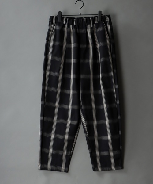 SITRY（シトリー）の「T/C wide balloon pants/タック ワイド バルーンパンツ/カラーパンツ（スラックス・メンズ・アイボリー/グレー系その他/ブラック/ブラック系その他/ベージュ/ベージュ系その他/グリーン・M/L/XL）」の18枚目の写真