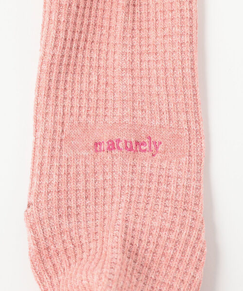maturely（マチュアリー）の「maturely / Thermal Sox（ソックス/靴下・レディース・ホワイト/ラベンダー/グリーン系その他3/レッド系その他3・ONE SIZE）」の8枚目の写真