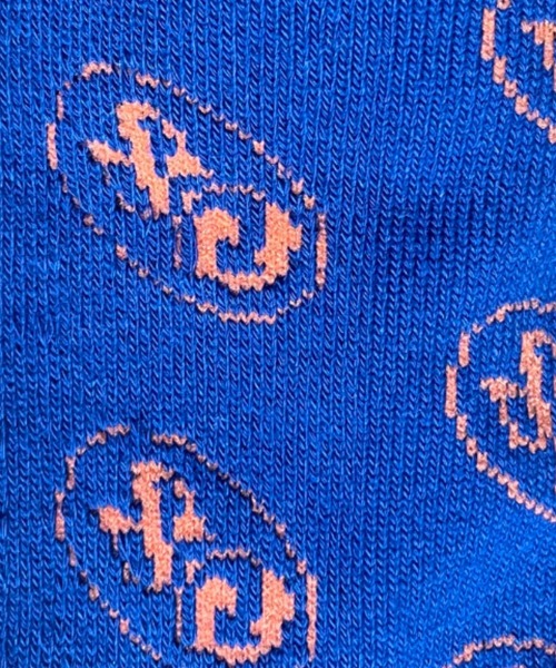 CIAOPANIC(チャオパニック)の「【SURPASS HOTDOGG STAND】ロゴパターンソックス / LOGO PATTERN SOCKS(ソックス/靴下・メンズ・ホワイト/ネイビー・FREE)」の9枚目の写真