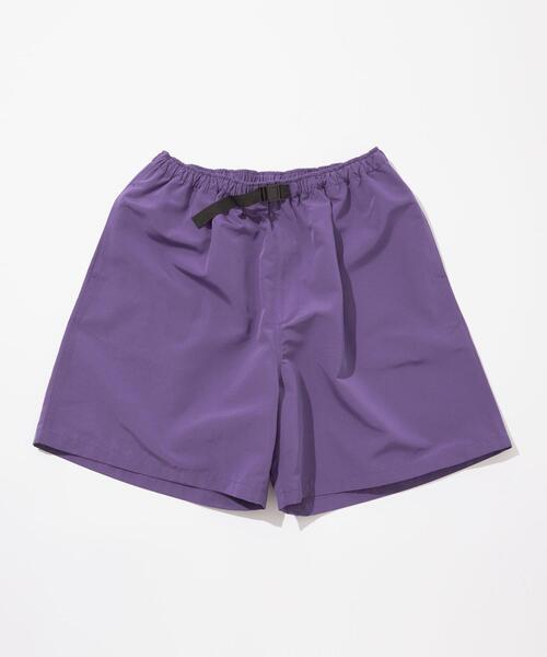 green label relaxing（グリーンレーベルリラクシング）の「【WEB限定】＜GLR or（ジーエルアール オア）＞イージー ショート パンツ（その他パンツ・メンズ・ブラック/ダークグリーン/ベージュ/パープル・M/L）」の4枚目の写真