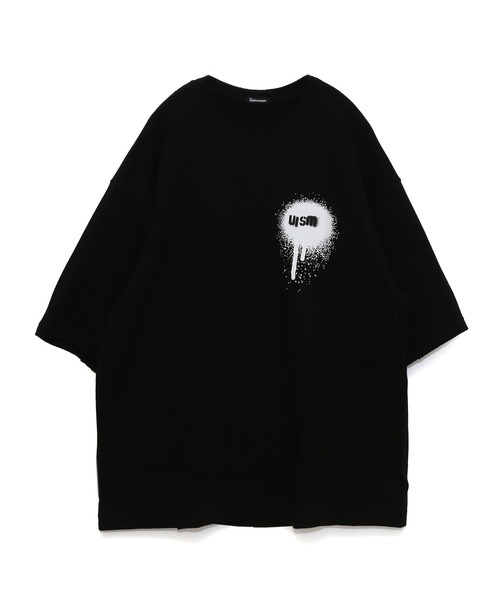 Undercoverism(アンダーカバイズム)の「UI2B4804(Tシャツ/カットソー・メンズ・カーキ/ヘザーチャコール/ブラック・3/2/4)」の2枚目の写真