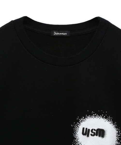 Undercoverism(アンダーカバイズム)の「UI2B4804(Tシャツ/カットソー・メンズ・カーキ/ヘザーチャコール/ブラック・3/2/4)」の5枚目の写真