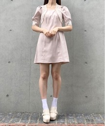 TITTY&CO. | 【TITTY&CO.】シアーボレロワンピース(ワンピース)