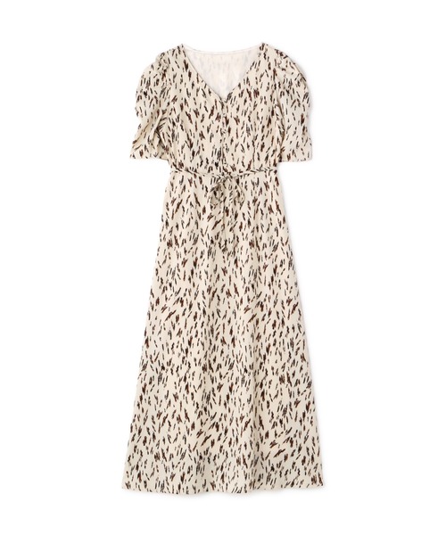 N.（N. Natural Beauty Basic）（エヌエヌナチュラルビューティーベーシック）の「ヘンケイアニマルギャザーショルダーワンピース（ワンピース・レディース・ホワイト系その他/グリーン系その他/ネイビー系1・SMALL/MEDIUM）」の22枚目の写真