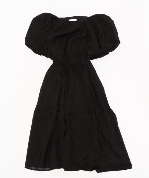 MIIA（ミーア）の「2WAYボリュームスリーブワンピース（ワンピース・レディース・ブラック/パープル/ピンク/イエロー・FREE）」の5枚目の写真