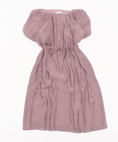 MIIA（ミーア）の「2WAYボリュームスリーブワンピース（ワンピース・レディース・ブラック/パープル/ピンク/イエロー・FREE）」の13枚目の写真