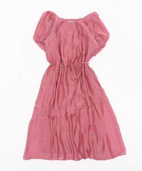 MIIA（ミーア）の「2WAYボリュームスリーブワンピース（ワンピース・レディース・ブラック/パープル/ピンク/イエロー・FREE）」の8枚目の写真