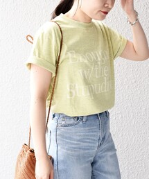 Odub | 【SHIPS別注】Odub:カラーロゴTEE◇(Tシャツ/カットソー)