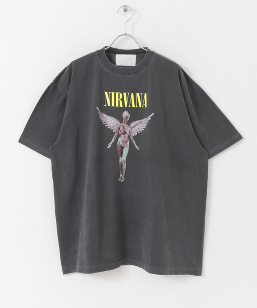 URBAN RESEARCH（アーバンリサーチ）の「URBAN RESEARCH iD　NIRVANA IN UTERO SHORT-SLEEV TEE（Tシャツ/カットソー・メンズ・ナチュラル/スミクロ・MEDIUM/LARGE）」の2枚目の写真