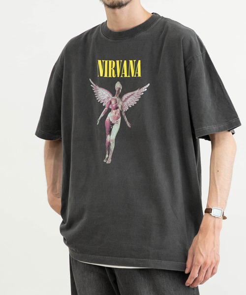 URBAN RESEARCH（アーバンリサーチ）の「URBAN RESEARCH iD　NIRVANA IN UTERO SHORT-SLEEV TEE（Tシャツ/カットソー・メンズ・ナチュラル/スミクロ・MEDIUM/LARGE）」の3枚目の写真
