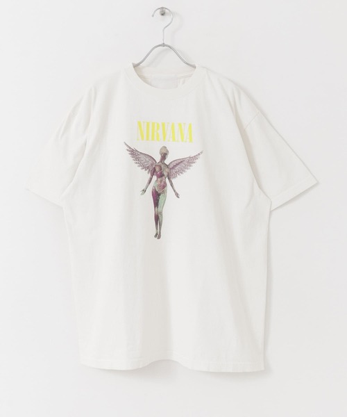 URBAN RESEARCH（アーバンリサーチ）の「URBAN RESEARCH iD　NIRVANA IN UTERO SHORT-SLEEV TEE（Tシャツ/カットソー・メンズ・ナチュラル/スミクロ・MEDIUM/LARGE）」の17枚目の写真
