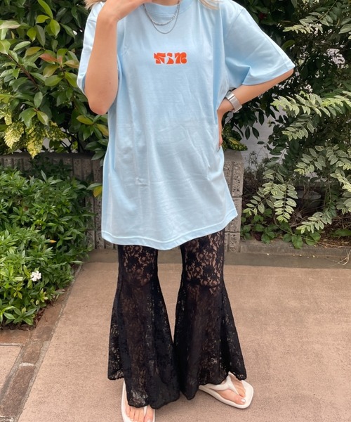 DuKKah（デュカ）の「Dukkah/【低身長向け】FinT-shirt（Tシャツ/カットソー・レディース・ネイビー/サックスブルー・LARGE）」の8枚目の写真